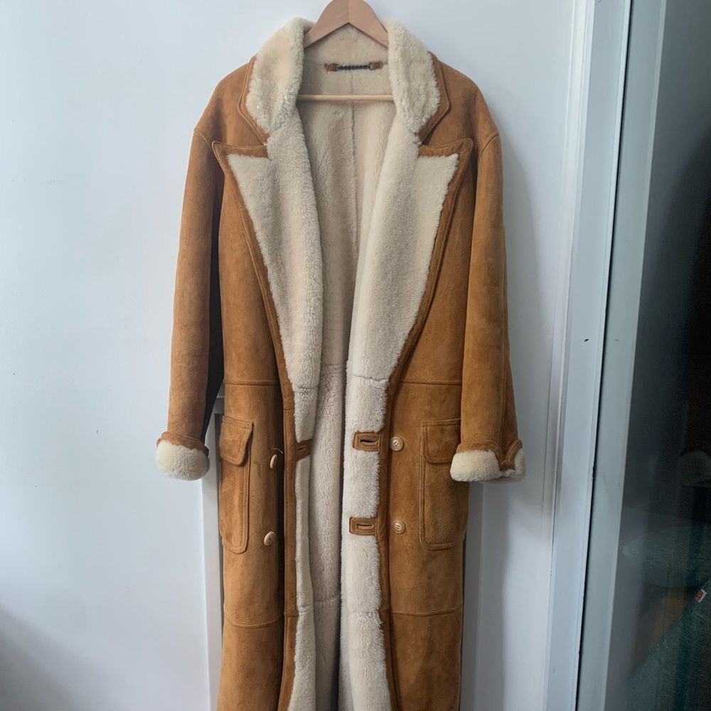 RARE Vintage Ralph Lauren Shearling Coat
